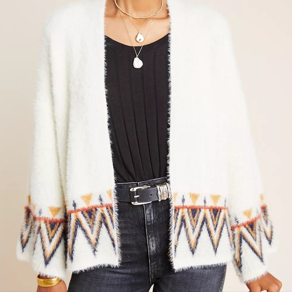 ANTHROPOLOGIE Flynn Knit Sweater NO SIZE TAG Womens